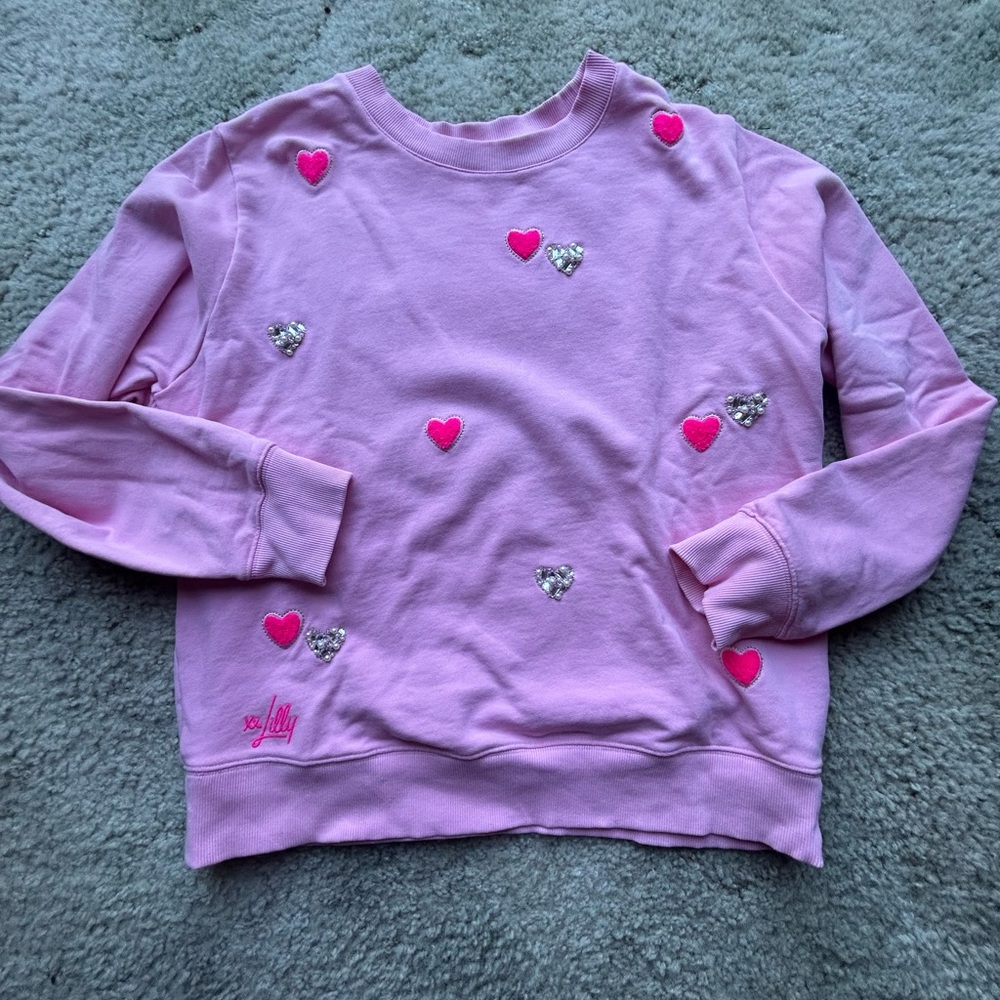 EUC Lilly Pulitzer Valentine’s Ballad Sweatshirt